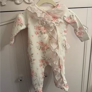 Clasix Beginnings baby girl footie size 3M